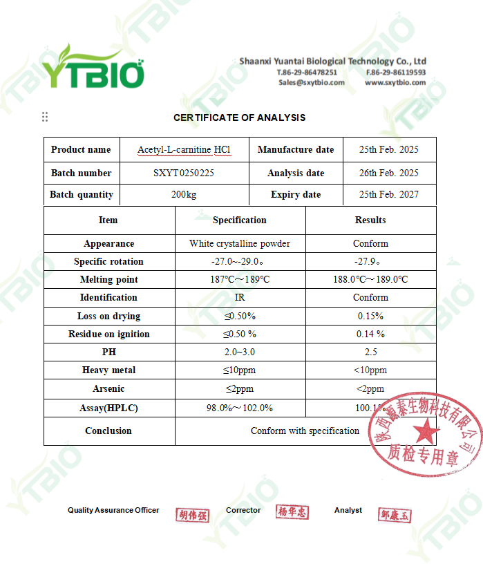 acetyl-l-carnitine-hydrochloride
