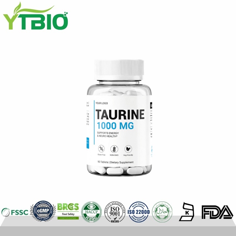 YTBIO Taurine Tablets 1000mg|OEM & Private Label
